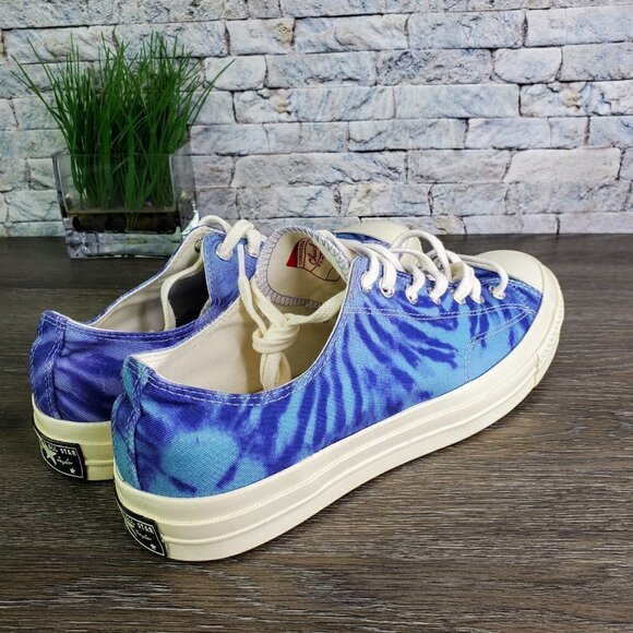 New Converse Chuck 70  Tie Dye Low 'Court Purple' - Picture 5 of 9